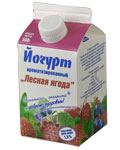 Йогурт фруктовый 1,5 % лесная ягода