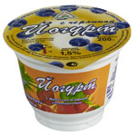 Йогурт фруктовый 1,5 % черника