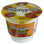 Йогурт фруктовый 1,5 % клубника